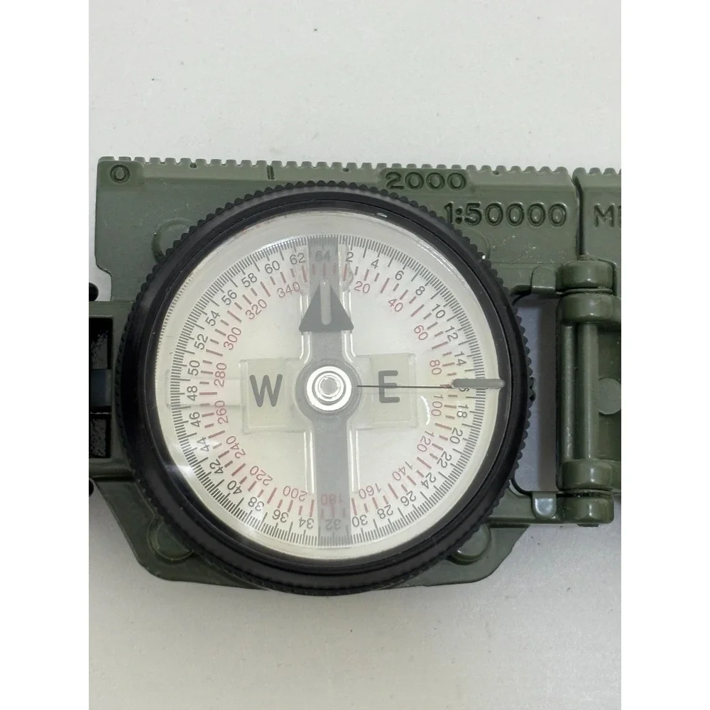 Cammenga Phosphorous US Military Compass‎ Green Shockproof Lensatic Waterproof